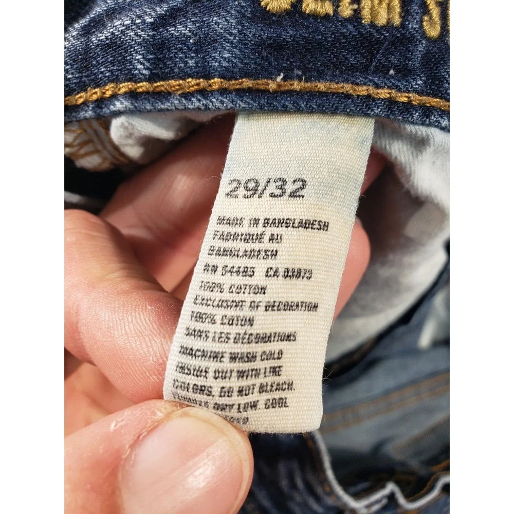 American Eagle Jeans Men's 29x32 *29x31* Slim Straight Blue Denim Cotton Casual
